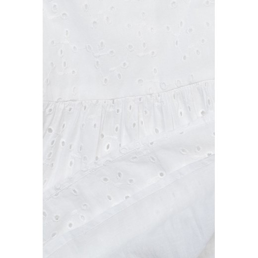 Biała sukienka na ramiączkach bawełniana dla dziewczynki Minoti 140/146 5.10.15