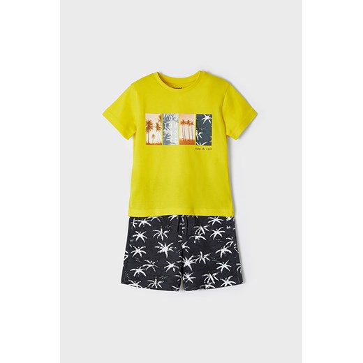 Komplet t-shirt i bermudy chłopięce Mayoral ze sklepu 5.10.15 w kategorii Piżamy dziecięce - zdjęcie 169724314