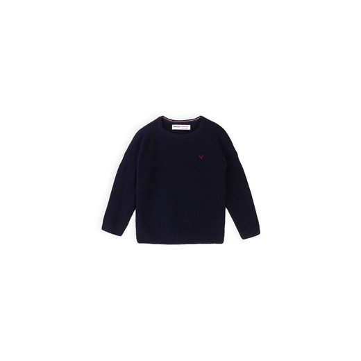 Sweter chłopięcy bawełniany granatowy ze sklepu 5.10.15 w kategorii Swetry chłopięce - zdjęcie 169724334