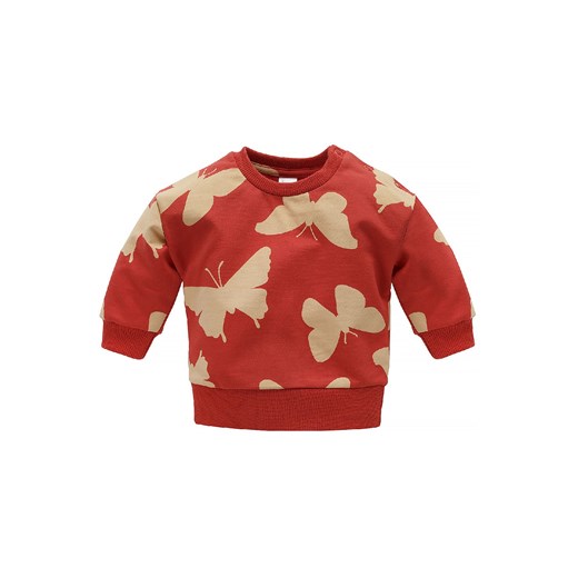 Bawełniana bluza niemowlęca Imagine czerwona ze sklepu 5.10.15 w kategorii Bluzy i swetry - zdjęcie 169724891