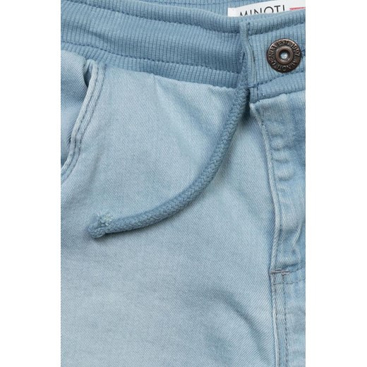 Szorty jeansowe ze ściągaczem w pasie oraz kieszeniami dla chłopca Minoti 104/110 5.10.15 wyprzedaż