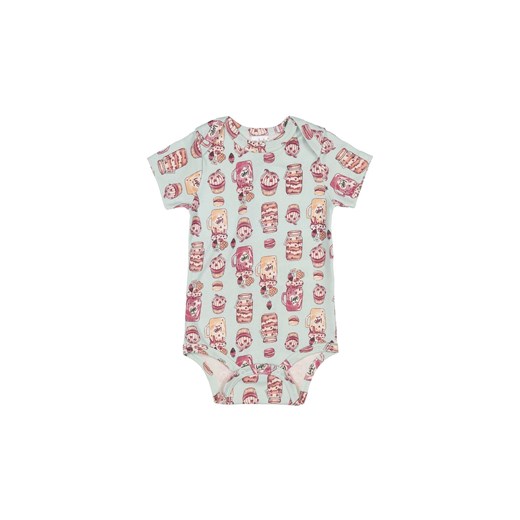 Body dziewczęce z krótkim rękawem ze sklepu 5.10.15 w kategorii Body niemowlęce - zdjęcie 169725293