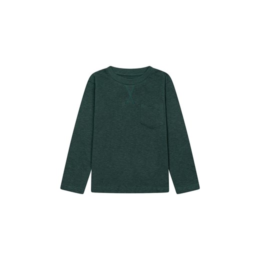 Bluzka chłopięca bawełniana zielona ze sklepu 5.10.15 w kategorii T-shirty chłopięce - zdjęcie 169725592