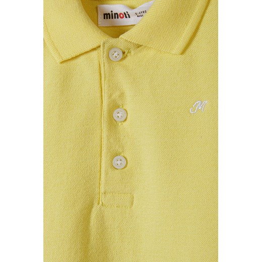 Żółta sukienka polo z krókim rękawem dla dziewczynki Minoti 140/146 5.10.15