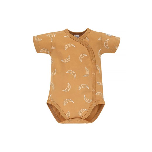 Bawełniane body kopertowe w banany żółte ze sklepu 5.10.15 w kategorii Body niemowlęce - zdjęcie 169726213