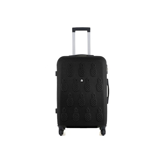 Duża twarda walizka (80 L ) czarna - 70x44x30 cm Semi Line one size 5.10.15 okazyjna cena