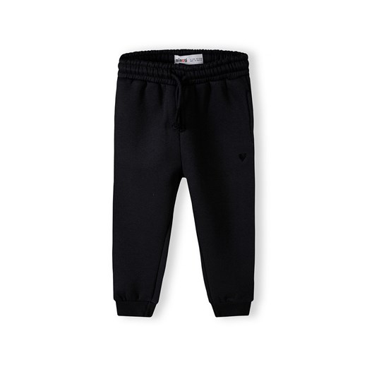 Czarne spodnie dresowe dla dziecka - Minoti ze sklepu 5.10.15 w kategorii Spodnie chłopięce - zdjęcie 169726530