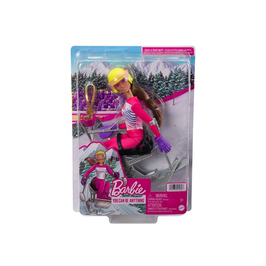 Barbie Sporty zimowe - Paranarciarka alpejska ze sklepu 5.10.15 w kategorii Zabawki - zdjęcie 169727450