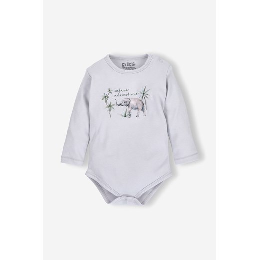 Body niemowlęce z bawełny organicznej dla chłopca ze sklepu 5.10.15 w kategorii Body niemowlęce - zdjęcie 169727900