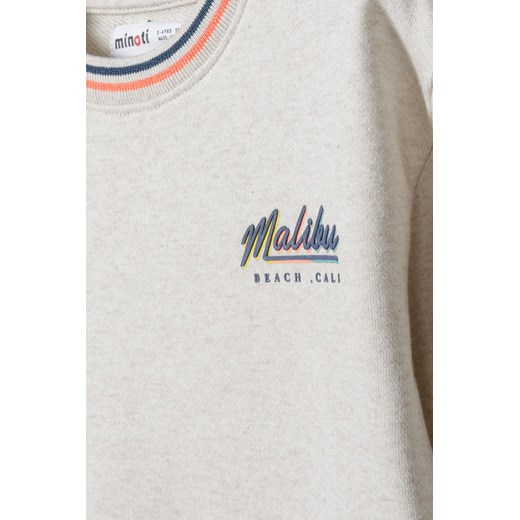 Beżowa bluza nierozpinana dla niemowlaka- Malibu Minoti 86/92 okazyjna cena 5.10.15