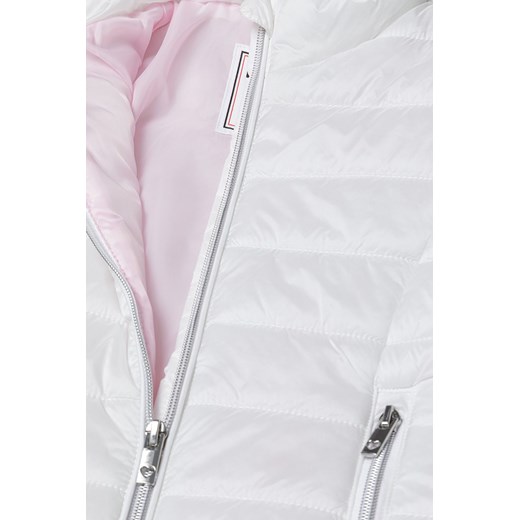 Biała kurtka przejściowa pikowana ze stójką niemowlęca Minoti 92/98 5.10.15 okazyjna cena