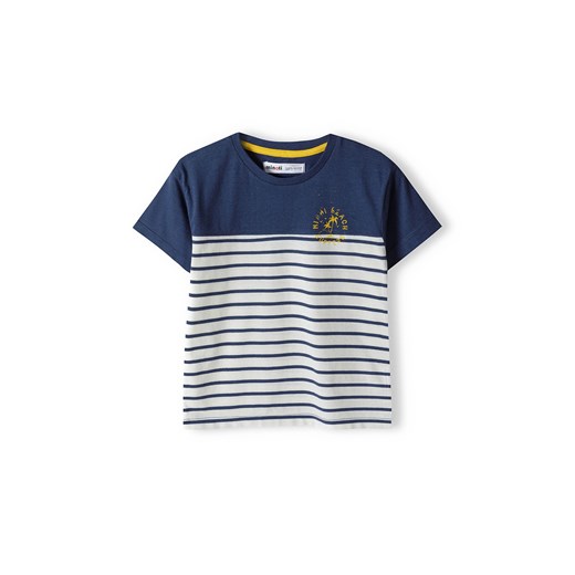 Komplet ubrań dla niemowlaka - t-shirt z bawełny + szorty dresowe Minoti 80/86 5.10.15