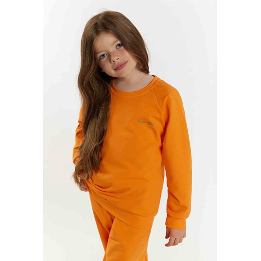 Komplet dresowy dziewczęcy pomarańczowy Tup Tup 134 okazyjna cena 5.10.15