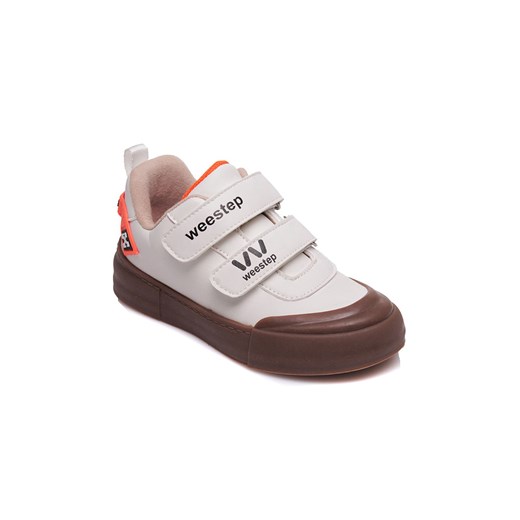 Buty tenisówki sportowe chłopięce na rzep Weestep białe ze sklepu 5.10.15 w kategorii Buty sportowe dziecięce - zdjęcie 169729364