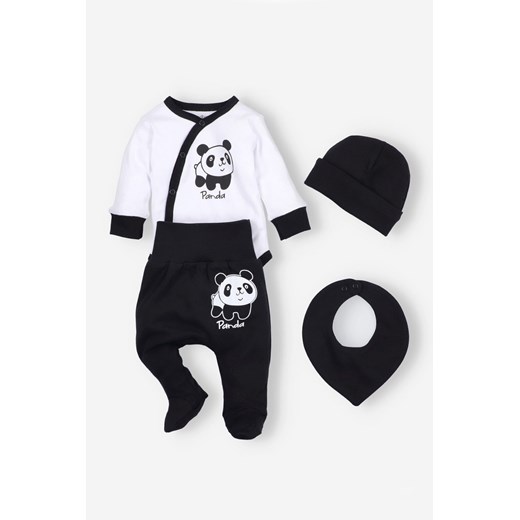 Komplet niemowlęcy : body, półśpiochy, czapka, apaszka ze sklepu 5.10.15 w kategorii Body niemowlęce - zdjęcie 169729414