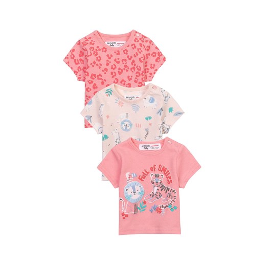 T-shirt niemowlęcy bawełniany 3-pak ze sklepu 5.10.15 w kategorii Koszulki niemowlęce - zdjęcie 169729623