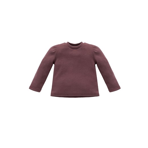 Sweterek z marszczeniami na ramionach - ciemny róż ze sklepu 5.10.15 w kategorii Bluzy i swetry - zdjęcie 169729751