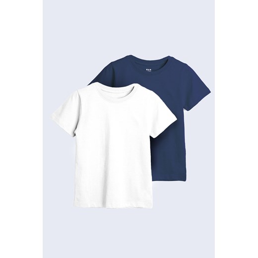 T-shirty 2pak biały i granatowy - unisex - Limited Edition 152 5.10.15