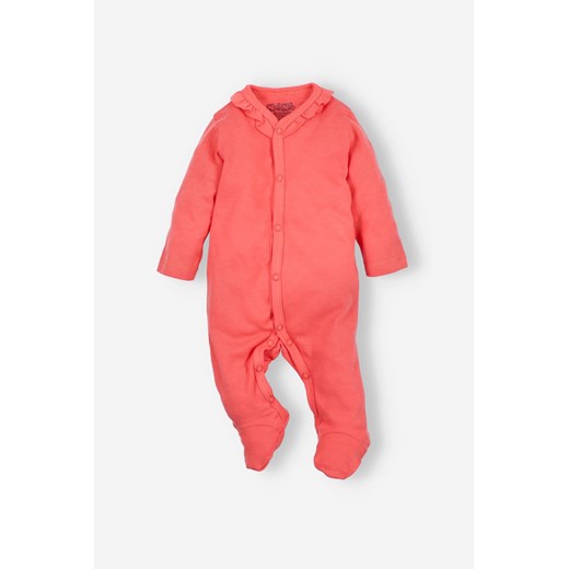 Pajac niemowlęcy z bawełny organicznej dla dziewczynki ze sklepu 5.10.15 w kategorii Pajacyki - zdjęcie 169730522