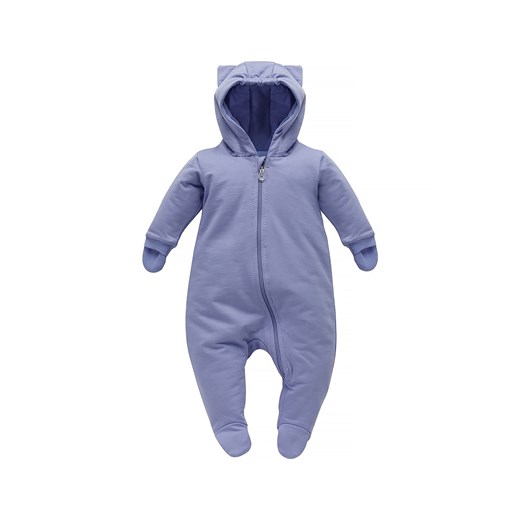Kombinezon dla niemowlaka bawełniany Imagine lawenda z kapturem ze sklepu 5.10.15 w kategorii Kombinezony i kurtki - zdjęcie 169730690
