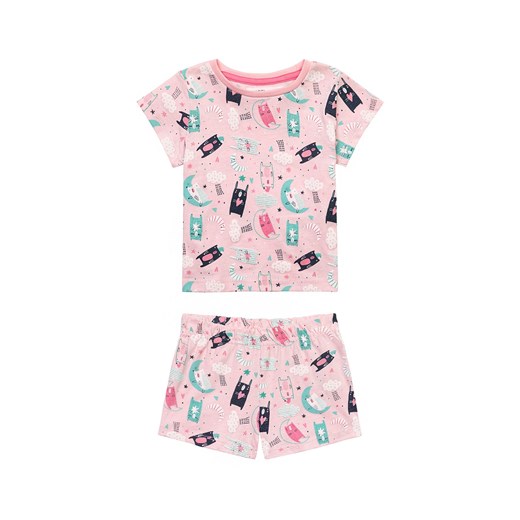 Bawełniana piżama dla niemowlaka z krótkim rękawem Minoti 86/92 5.10.15