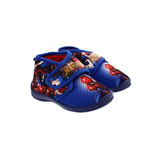 Chłopięce kapcie granatowe na rzep- Spiderman ze sklepu 5.10.15 w kategorii Kapcie dziecięce - zdjęcie 169731611