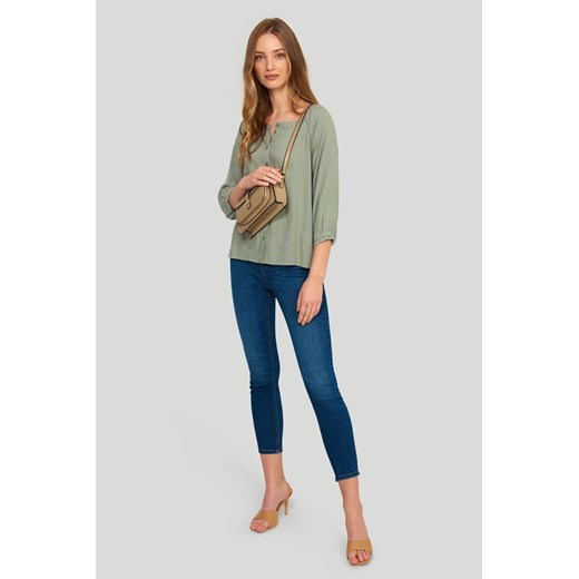 Bluzka damska khaki z raglanowym rękawem Greenpoint 42 wyprzedaż 5.10.15