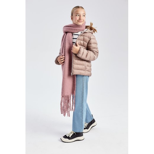 Pikowana, lekka kurtka przejściowa dla małej dziewczynki - różowa - Limited Edition ze sklepu 5.10.15 w kategorii Kurtki dziewczęce - zdjęcie 169732093