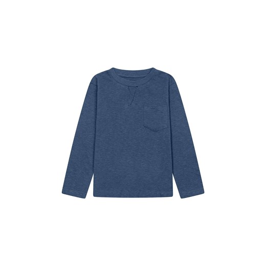 Niebieska bluzka chłopięca bawełniana z długim rękawem Minoti 122/128 5.10.15