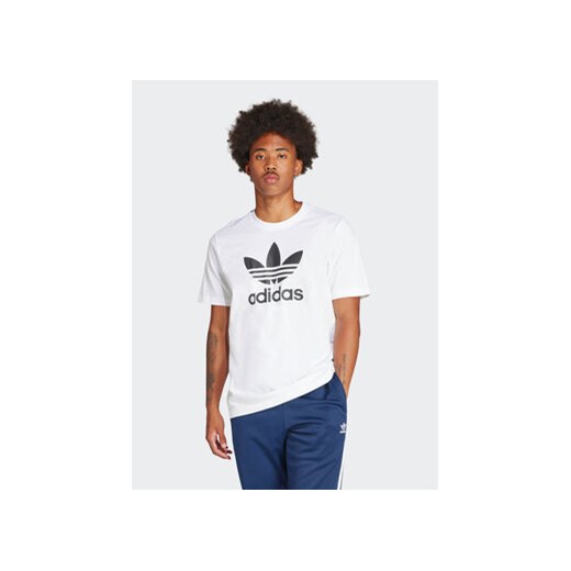 adidas T-Shirt adicolor Trefoil IV5353 Biały Regular Fit L MODIVO