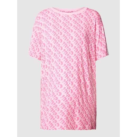 Hugo Boss koszula nocna różowa 
