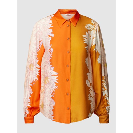 Bluzka z kwiatowym nadrukiem model ‘BAIN’ ze sklepu Peek&Cloppenburg  w kategorii Koszule damskie - zdjęcie 169737500