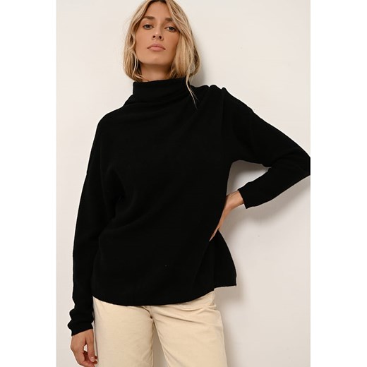 Just Cashmere Kaszmirowy golf &quot;Blantyre&quot; w kolorze czarnym ze sklepu Limango Polska w kategorii Swetry damskie - zdjęcie 169738491