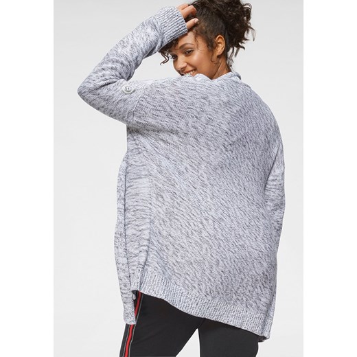 Sweter damski Kangaroos z dekoltem w literę v z bawełny casual 