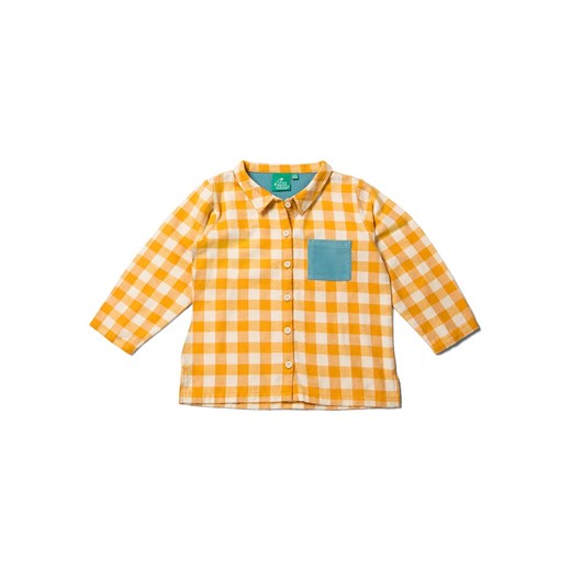 Little Green Radicals Koszula w kolorze kremowo-żółtym ze sklepu Limango Polska w kategorii Koszule chłopięce - zdjęcie 169747053