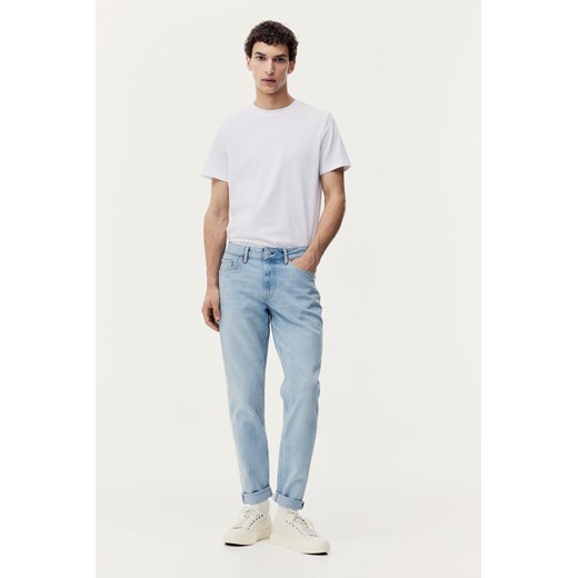 H & M - Regular Tapered Jeans - Niebieski ze sklepu H&M w kategorii Jeansy męskie - zdjęcie 169748490