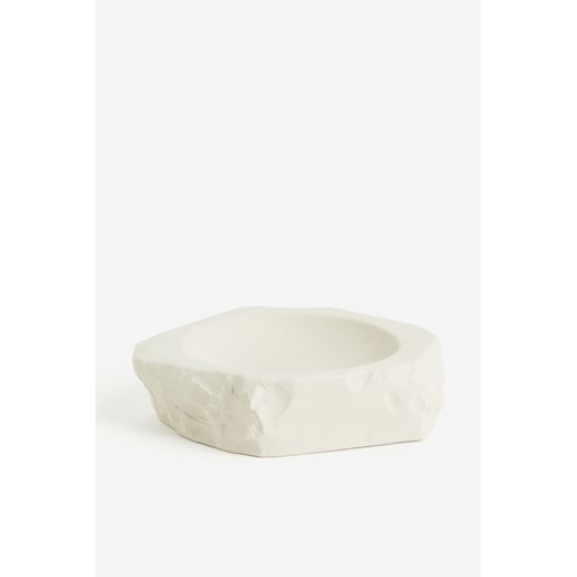 H & M - Kamionkowa taca - Biały ze sklepu H&M w kategorii Misy i tace dekoracyjne - zdjęcie 169748693