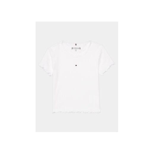 Tommy Hilfiger T-Shirt Essential KG0KG08138 Biały Regular Fit ze sklepu MODIVO w kategorii T-shirty chłopięce - zdjęcie 169749514