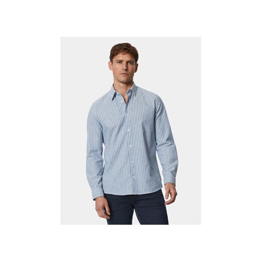 Marc O'Polo Koszula 421 7210 42358 Niebieski Slim Fit ze sklepu MODIVO w kategorii Koszule męskie - zdjęcie 169749550