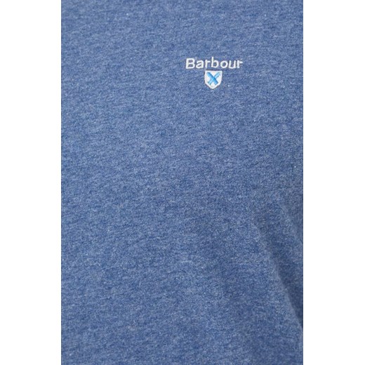 T-shirt męski Barbour bawełniany 