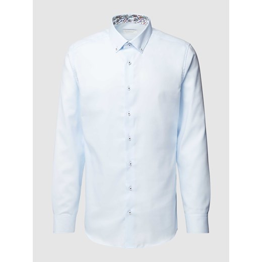 Koszula biznesowa o kroju Slim Fit z kołnierzykiem typu button down ze sklepu Peek&Cloppenburg  w kategorii Koszule męskie - zdjęcie 169751032