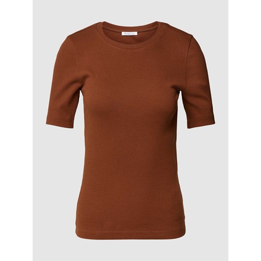 T-shirt z efektem prążkowania ze sklepu Peek&Cloppenburg  w kategorii Bluzki damskie - zdjęcie 169751072