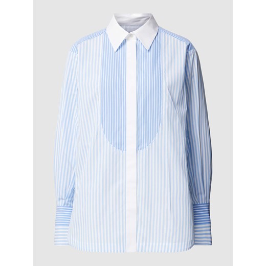 Bluzka koszulowa ze wstawką w kontrastowym kolorze model ‘Betallina’ ze sklepu Peek&Cloppenburg  w kategorii Koszule damskie - zdjęcie 169751201