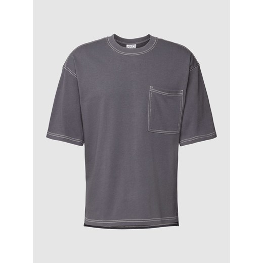 T-shirt z nakładaną brustaszą ze sklepu Peek&Cloppenburg  w kategorii T-shirty męskie - zdjęcie 169751332