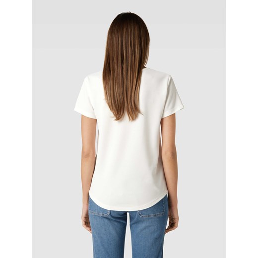 T-shirt z dekoltem w serek model ‘Luvanna’ Mbym L Peek&Cloppenburg 