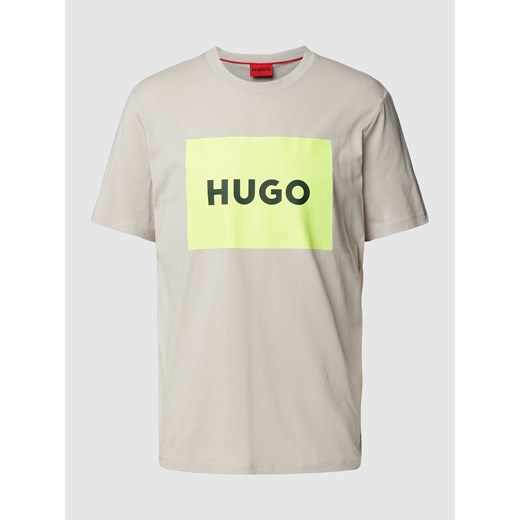 T-shirt z nadrukiem z logo model ‘DULIVE’ ze sklepu Peek&Cloppenburg  w kategorii T-shirty męskie - zdjęcie 169751402