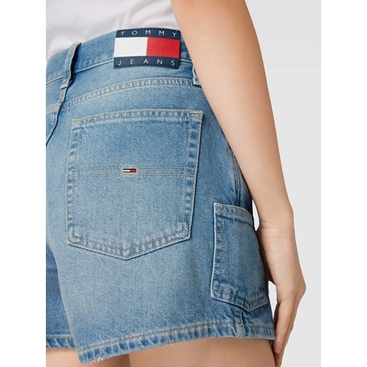 Spódnica jeansowa w kopertowym stylu model ‘SKORT’ Tommy Jeans 25 Peek&Cloppenburg 