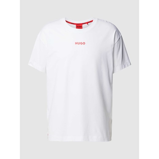 T-shirt o kroju oversized z nadrukiem z logo model ‘Linked’ ze sklepu Peek&Cloppenburg  w kategorii T-shirty męskie - zdjęcie 169751630