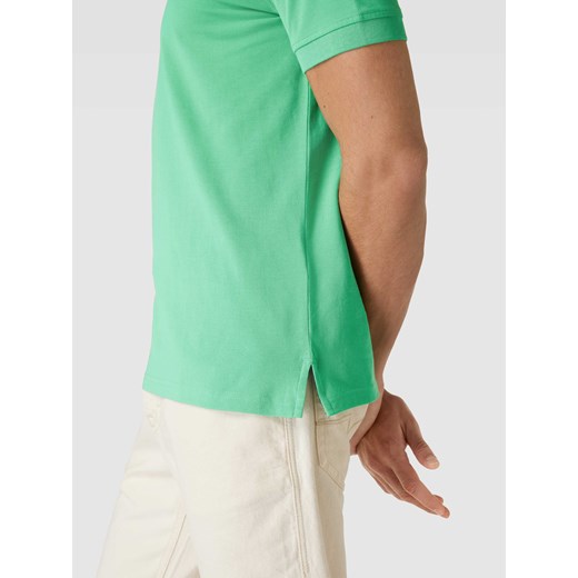 Koszulka polo o kroju slim fit w jednolitym kolorze S Peek&Cloppenburg 