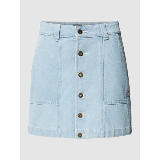 Spódnica jeansowa z nakładanymi kieszeniami model ‘MADISON’ ze sklepu Peek&Cloppenburg  w kategorii Spódnice - zdjęcie 169751763